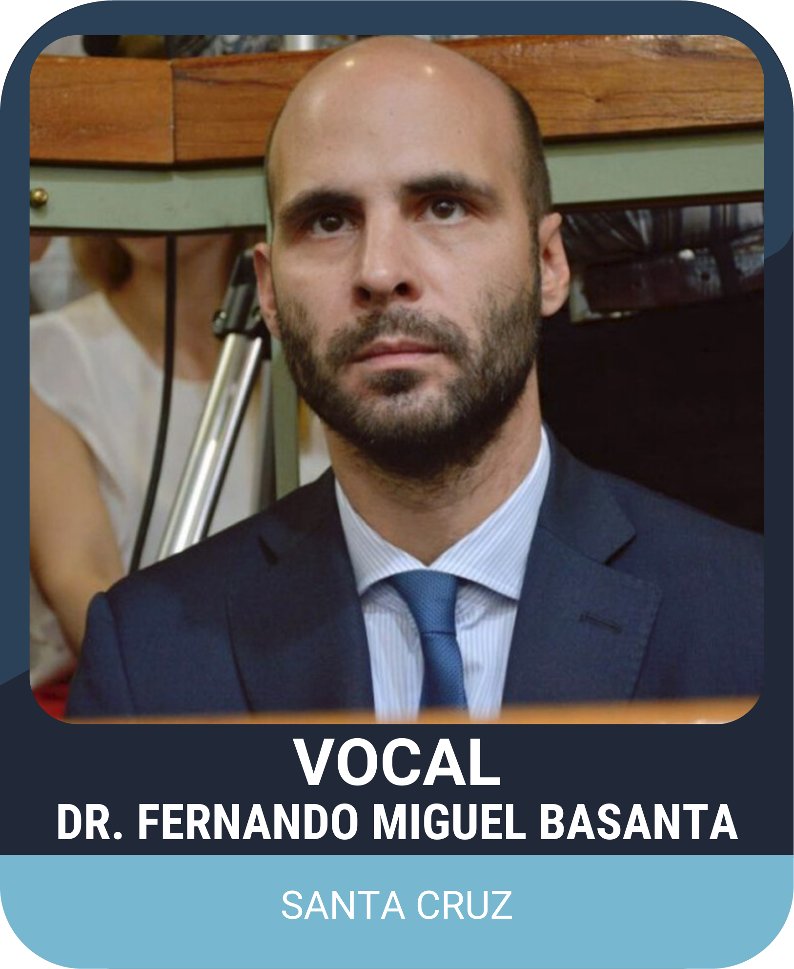 Vocal Dr. Fernando Miguel Basanta (Santa Cruz)