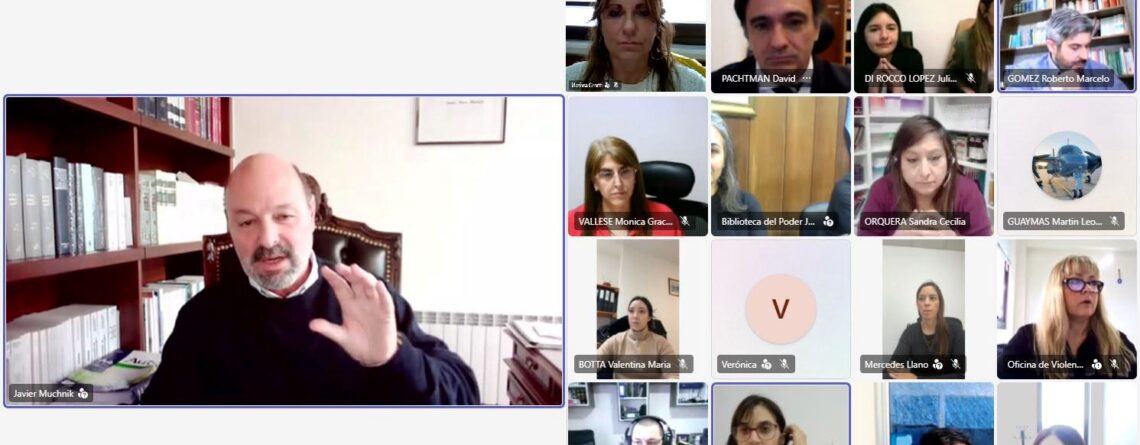 Representantes de las comisiones del Foro Patagónico participan de una reunión virtual para presentar proyectos y coordinar acciones conjuntas.