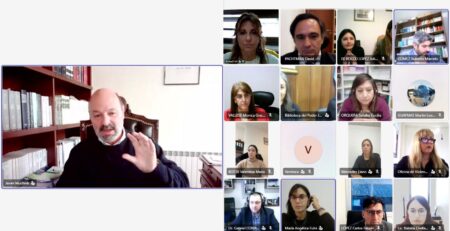 Representantes de las comisiones del Foro Patagónico participan de una reunión virtual para presentar proyectos y coordinar acciones conjuntas.