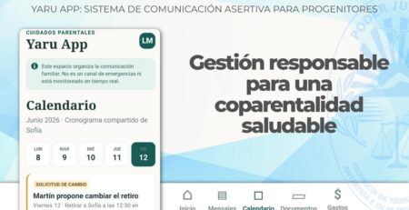 Yaru App, sistema de comunicación para progenitores presentado por el Poder Judicial de Tierra del Fuego