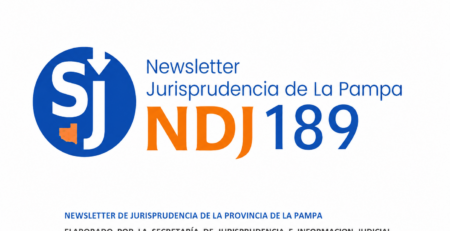 Newsletter de Jurisprudencia de La Pampa edición 189