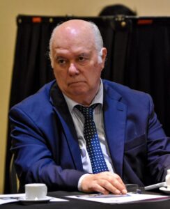 Ricardo Napolitani durante la reunión de JUFEJUS realizada en Salt